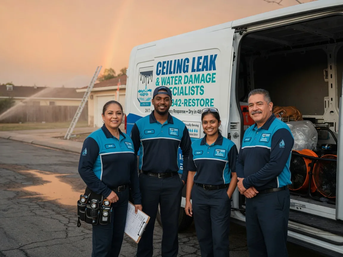 Ceiling Leak Cleanup company in Concord, IL